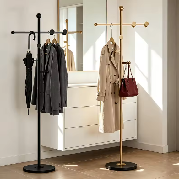 Porte-manteau design contemporain – Élégance sculpturale