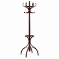 Porte-manteau perroquet en bois au design élégant