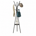 Porte-manteau sur pied design moderne — Noir